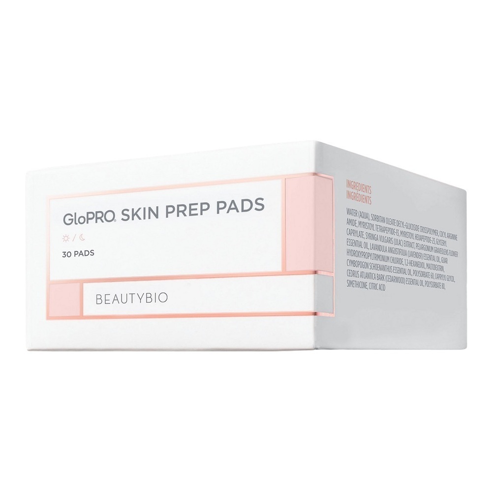 NEW Beauty Bio GloPRO Skin Pads Clarifying Cleansing Wipes w/Peptides~SEALED - Picture 3 of 9